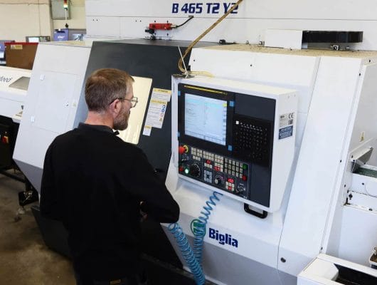 Twin spindle machining UK